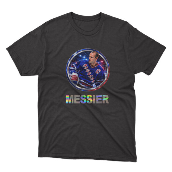 Flag  Mark Messier Premium Sports Culture Graphic Tee – Modern Urban Streetwear Sports T-Shirts