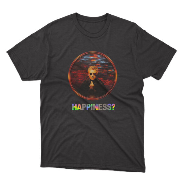 Flag  Roger Taylor (Queen) “Happiness” Premium Culture Graphic T-Shirt – Modern Urban Streetwear Queen T-Shirts