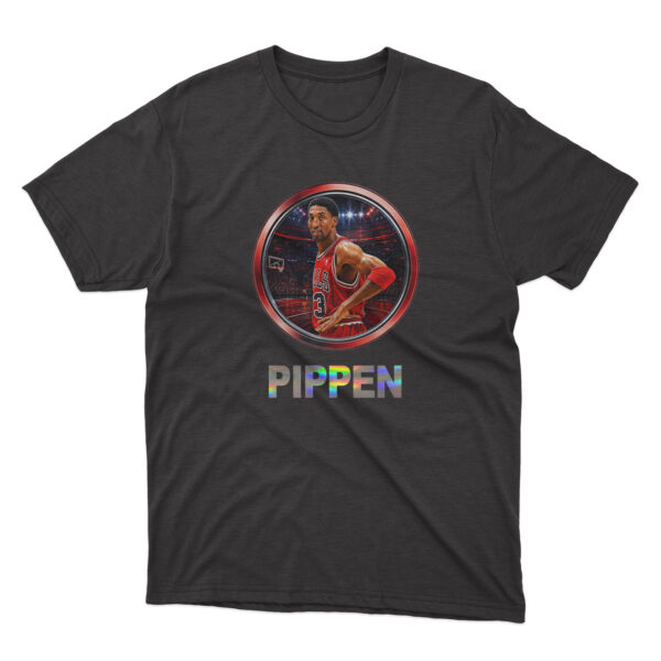 Flag  Scottie Pippen Premium Sports Culture Graphic Tee – Modern Urban Streetwear Sports T-Shirts