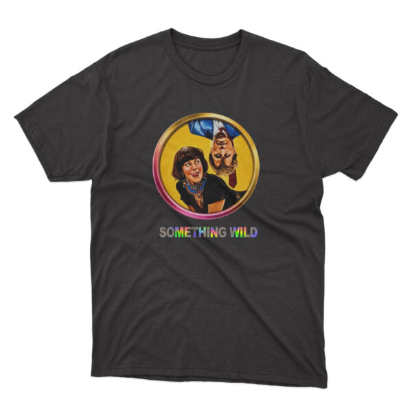 Flag  Something Wild (1986 Movie Poster) Premium Culture Graphic T-Shirt – Modern Urban Streetwear Music / TV / Movies Tees
