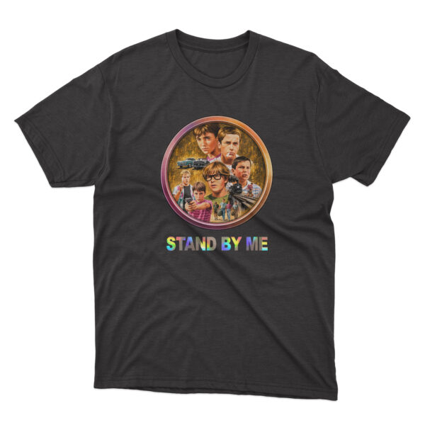 Flag  Stand By Me (1986 Movie Poster) Premium Culture Graphic T-Shirt – Modern Urban Streetwear Music / TV / Movies Tees