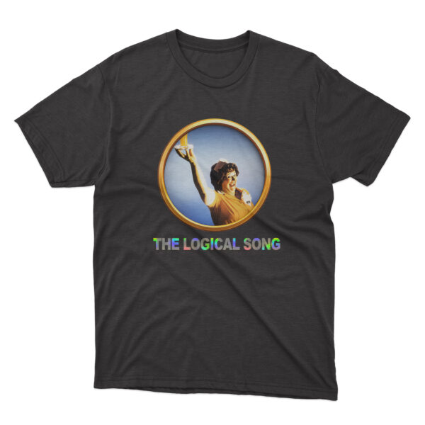 Flag  Supertramp “The Logical Song” (Single) Premium Culture Graphic T-Shirt – Modern Urban Streetwear Retro Single Covers Tees