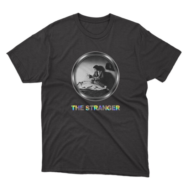Flag  Billy Joel “The Stranger” Premium Holographic Graphic T-Shirt – Modern Urban Streetwear Billy Joel