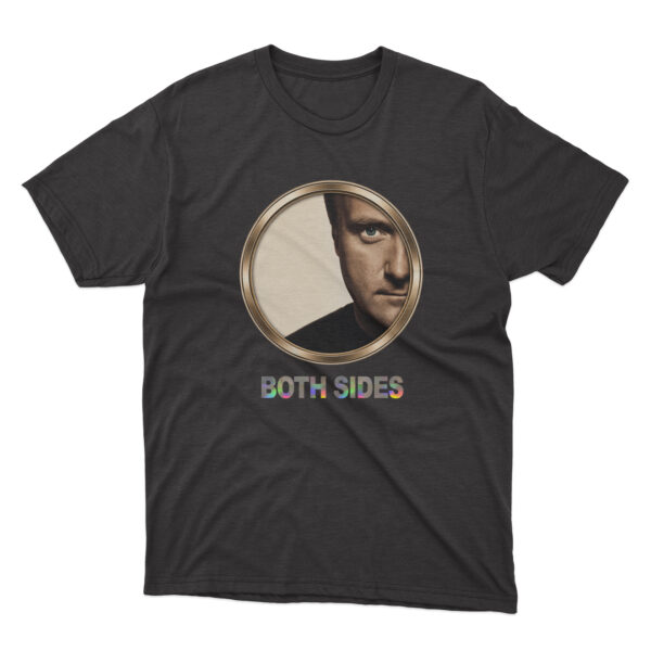 Flag  Phil Collins “Both Sides” Premium Holographic Graphic T-Shirt – Modern Urban Streetwear Music / TV / Movies Tees