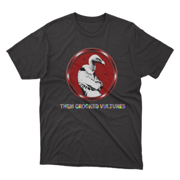 Flag  Them Crooked Vultures (Foo Fighters) Premium Culture Graphic T-Shirt – Modern Urban Streetwear Foo Fighters (+ Solo)